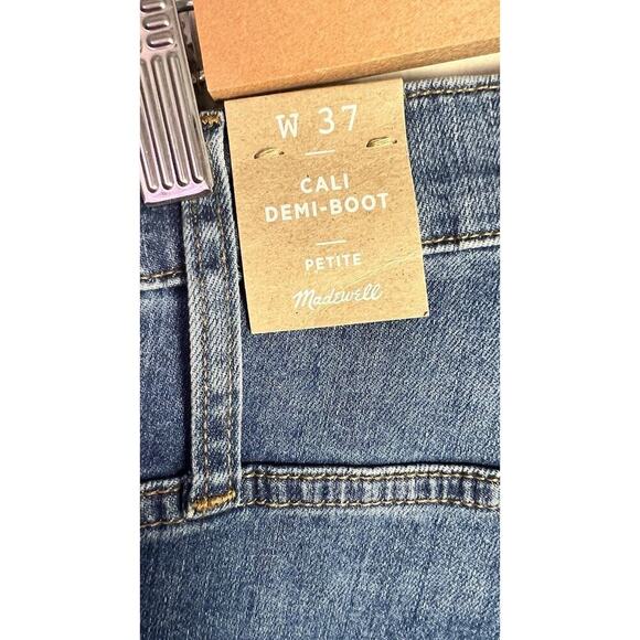 Madewell Plus Size 37 Petite Curvy Cali Demi-Boot Jeans Sz 37 Petite NEW - Picture 6 of 10